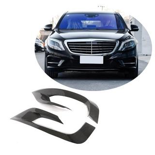 Frontstötfångarinsatser (för AMG-Line 2014-2017, kolfiber) foto 1