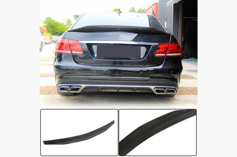 Mercedes E-сlass W212 2009–2016 Spoiler V4 (Kolfiber) Image
