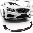 Mercedes E-class W212 2009–2016 Frontläpp till stötfångare Lip V1 (för AMG-Line 2013-2016, kolfiber) foto 1