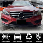 Mercedes E-class W212 2009–2016 Frontläpp till stötfångare Lip V1 (för AMG-Line 2013-2016, kolfiber) foto 2