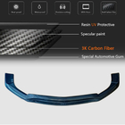 Mercedes E-class W212 2009–2016 Frontläpp till stötfångare Lip V1 (för AMG-Line 2013-2016, kolfiber) foto 5