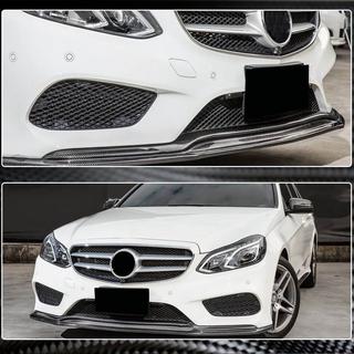 Frontläpp till stötfångare Lip V1 (för AMG-Line 2013-2016, kolfiber) foto 4