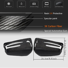Mercedes E-class W212 2009–2016 Spegelkåpor (kolfiber) foto 6