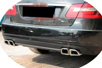 Mercedes E-class W212 2009–2016 Bakre stötfångardiffusor (för Base SD 2010-2013, kolfiber) foto 1