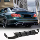 Mercedes E-class W212 2009–2016 Bakre stötfångardiffusor V2 (för E63 AMG 2013-2016, kolfiber) foto 1