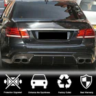 Mercedes E-class W212 2009–2016 Bakre stötfångardiffusor V2 (för E63 AMG 2013-2016, kolfiber) foto 3