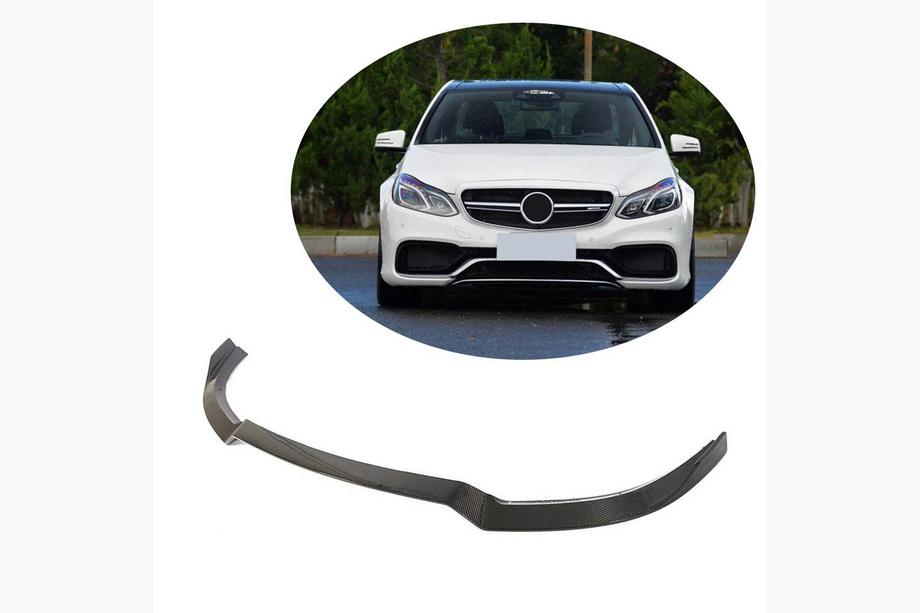 Mercedes E-class W212 2009–2016 Kolfiber frontläpp till främre stötfångare (för E63 AMG 2013-2016) Image