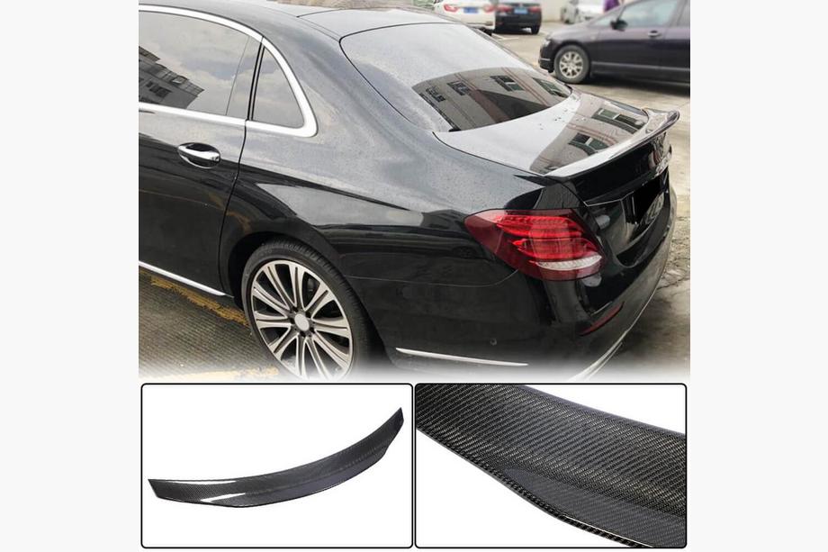 Mercedes E-klass W213 2016–2023 Spoiler V1 (kolfiber) Image