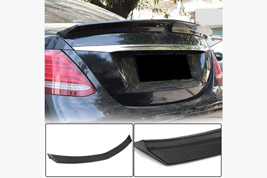 Mercedes E-klass W213 2016–2023 Spoiler V2 (kolfiber) Image