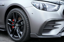 Mercedes E-klass W213 2016–2023 Frontläpp till stötfångare fram (för AMG-Line 2020-2023, kolfiber) foto 11