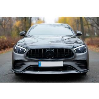 Frontläpp till stötfångare fram (för AMG-Line 2020-2023, kolfiber) foto 1