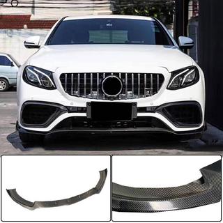 Frontspoilerläpp Lip V1 (för E63 AMG 2016-2019, kolfiber) foto 1