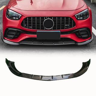 Frontläpp till främre stötfångare (för E63 AMG 2020-2023, kolfiber) foto 1