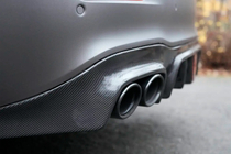 Mercedes E-klass W213 2016–2023 Bakre stötfångardiffusor (för E63 AMG 2020-2023, kolfiber) foto 2