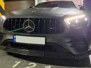 Mercedes E-klass W213 2016–2023 Frontläpp till stötfångaren (för AMG-Line 2020+, dry carbon) foto 12