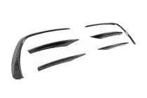 Mercedes E-klass W213 2016–2023 Frontläpp till stötfångaren (för AMG-Line 2020+, dry carbon) foto 19
