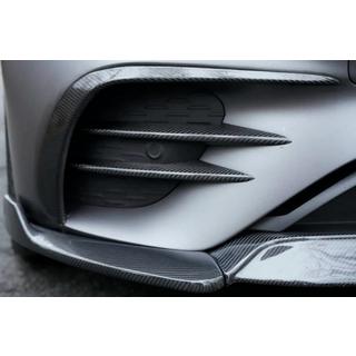 Frontläpp till stötfångaren (för AMG-Line 2020+, dry carbon) foto 2