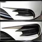 Mercedes E-klass W213 2016–2023 Frontsplitters till främre stötfångaren (för AMG-Line/E43 AMG 2016-2019, kolfiber) foto 4