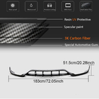Mercedes E-klass W213 2016–2023 Frontlip till stötfångare Lip V2 (för E63 AMG 2016-2019, kolfiber) foto 5