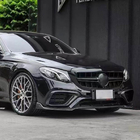 Mercedes E-klass W213 2016–2023 Frontsplitters i kolfiber (för E63 AMG 2016-2019) foto 2