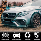 Mercedes E-klass W213 2016–2023 Frontsplitters i kolfiber (för E63 AMG 2016-2019) foto 5
