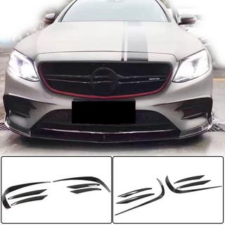 Frontstötfångar-detaljer V1 (för E43 AMG 2016-2019, kolfiber) foto 1