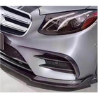 Mercedes E-klass W213 2016–2023 Kolfiberinsatser för främre stötfångare V2 (för E43 AMG 2016-2019) foto 3