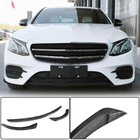 Mercedes E-klass W213 2016–2023 Frontläpp Lip V2 (för AMG-Line / E43 AMG 2016-2019, kolfiber) foto 1