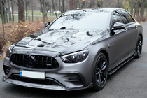 Mercedes E-klass W213 2016–2023 Sidokjolar (2016-2019, Kolfiber) foto 4