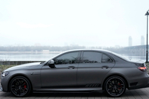 Mercedes E-klass W213 2016–2023 Sidokjolar (2016-2019, Kolfiber) foto 1