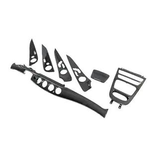 Instrumentpanelslister (kolfiber) Mercedes E-klass W213 2016–2023 foto 2