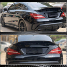 Mercedes CLA C117 2013–2019 Spoiler V4 (SD, kolfiber) foto 5
