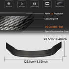 Mercedes CLA C117 2013–2019 Spoiler V4 (SD, kolfiber) foto 6