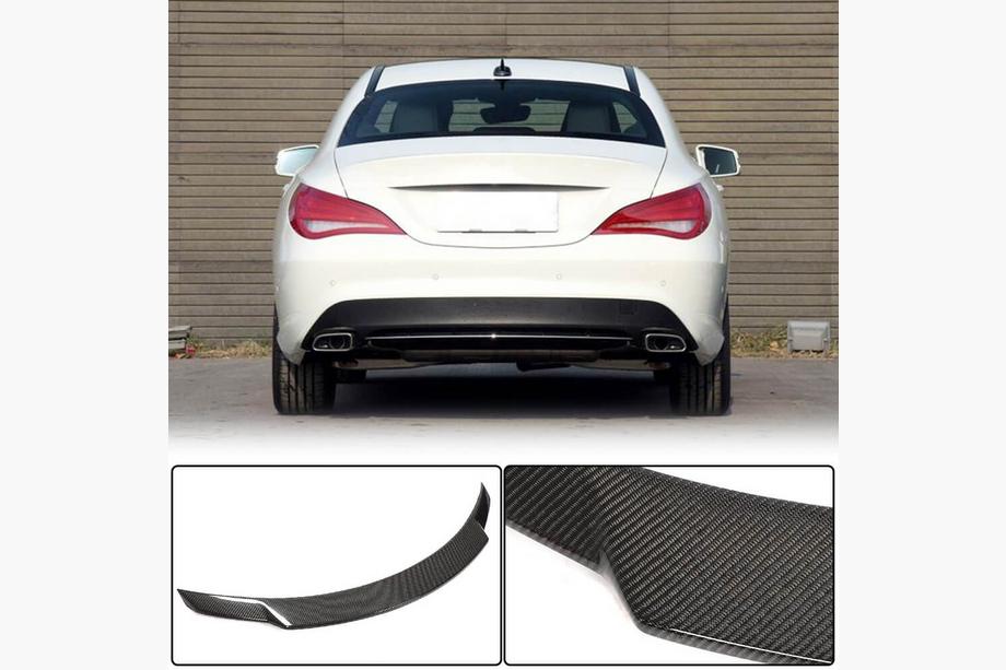 Mercedes CLA C117 2013–2019 Spoiler V7 (SD, kolfiber) Image