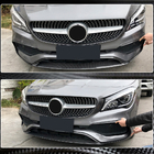 Mercedes CLA C117 2013–2019 Kolfiber frontläpp till stötfångaren (för AMG-Line SD 2017-2019, carbon) foto 4