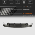 Mercedes CLA C117 2013–2019 Bakre stötfångardiffusor V1 (för AMG-Line / CLA45 AMG, kolfiber) foto 6