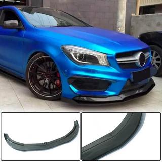 Frontläpp Lip till främre stötfångare (för CLA45 AMG SD 2013-2015, kolfiber) foto 1
