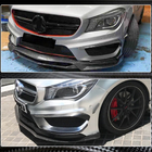 Mercedes CLA C117 2013–2019 Kolfiberinsatser till främre stötfångare (för CLA45 AMG SD 2013-2016) foto 4