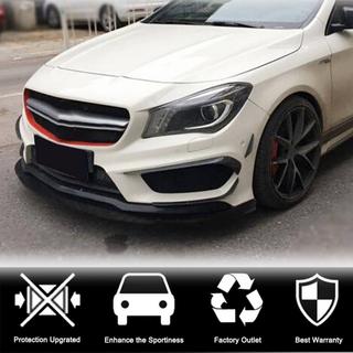 Kolfiberinsatser till främre stötfångare (för CLA45 AMG SD 2013-2016) foto 2
