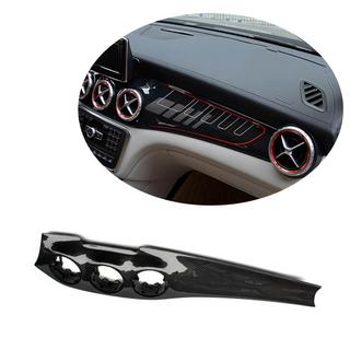 Mittkonsolkåpa (2013-2016, kolfiber) Mercedes CLA C117 2013–2019 foto 1