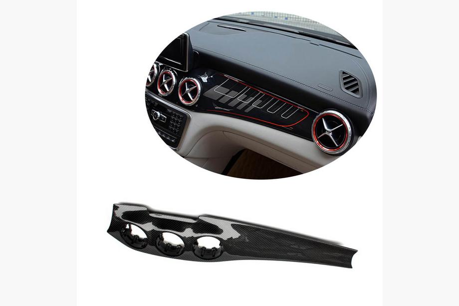 Mercedes CLA C117 2013–2019 Mittkonsolkåpa (2013-2016, kolfiber) Image