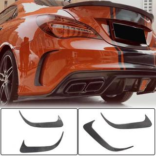 Bakre stötfångarinsatser V1 (för AMG-Line / CLA45 AMG SD, kolfiber) foto 1