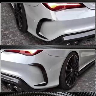 Bakre stötfångarinsatser V1 (för AMG-Line / CLA45 AMG SD, kolfiber) foto 3
