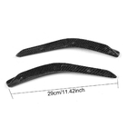 Mercedes CLA C117 2013–2019 Kolfiber tilläggsdelar till främre stötfångare (för CLA45 AMG SD, Carbon) foto 6