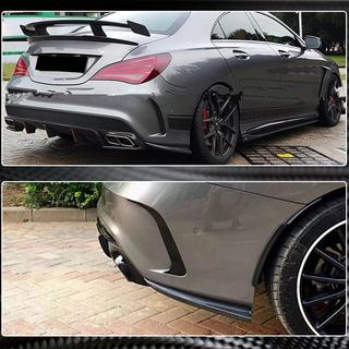 Bakre stötfångarspoilers V3 (för AMG-Line / CLA45 AMG SD, kolfiber) foto 4