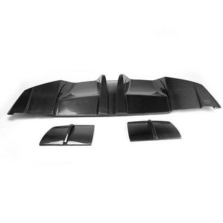 Bakre stötfångardiffusor V1 (för AMG-Line / CLA45 AMG 2013-2016, kolfiber) foto 4