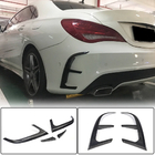 Mercedes CLA C117 2013–2019 Bakre stötfångarlistor i kolfiber (för AMG-Line / CLA45 AMG SD 2013-2016) foto 1