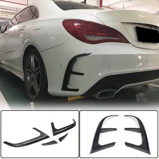 Bakre stötfångarlistor i kolfiber (för AMG-Line / CLA45 AMG SD 2013-2016) foto 1