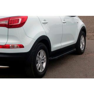 Sidosteg Allmond Black (2 st, aluminium) Kia Sportage 2010–2015 foto 1