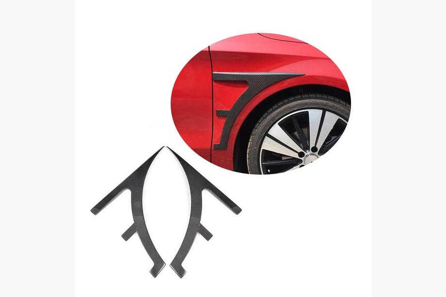 Mercedes CLA C117 2013–2019 Kolfiberkåpor för framskärmar Image